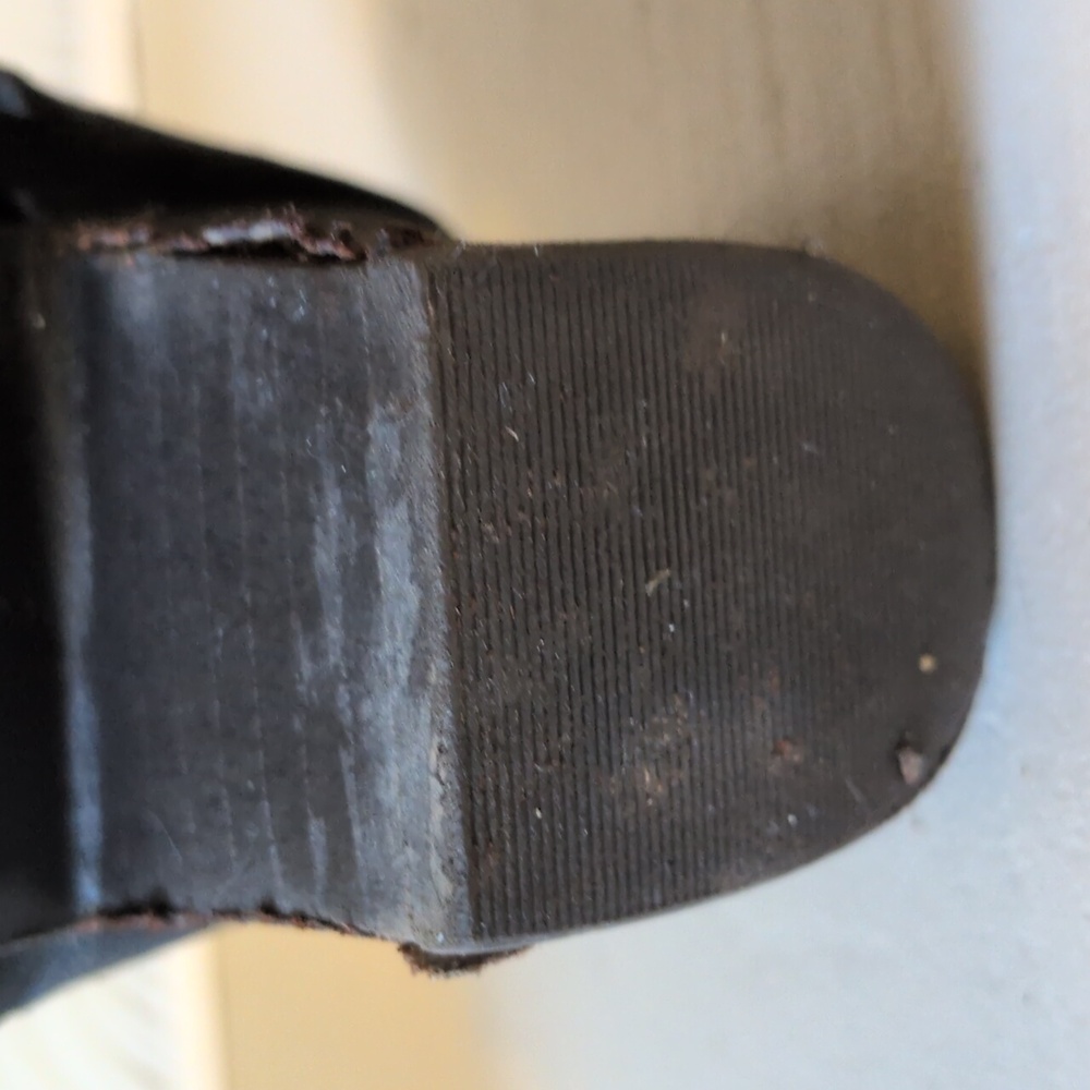 Fergie Black Ankle Booties - Picture 6 of 9